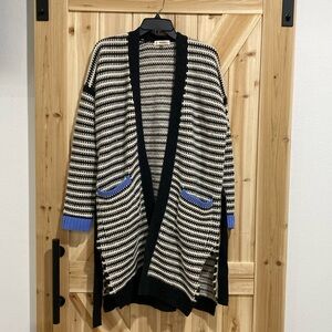 Lemlem Long Knit Cardigan XS